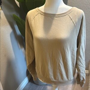 GAP Light Tan Knit Top